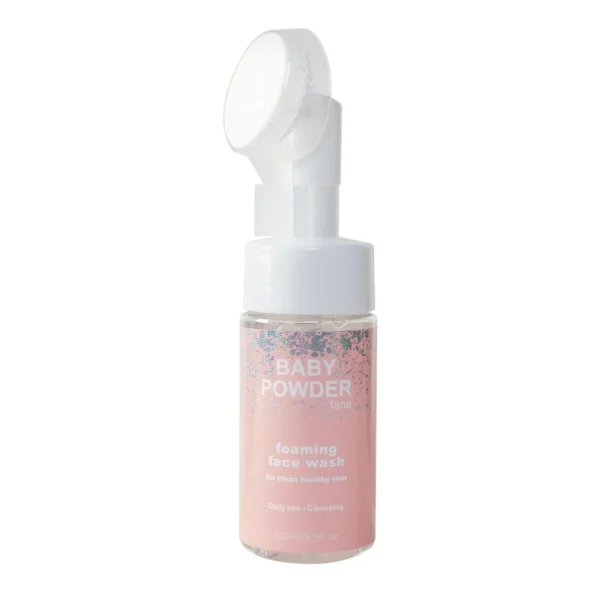 Baby Powder Face Wash Foam Baby Powder Face Wash Foam