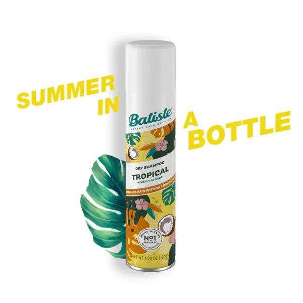 Batiste Dry Shampoo tropical 200ML Batiste Dry Shampoo tropical 200ML