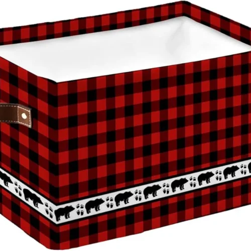 Bear Box Black & Red - Large