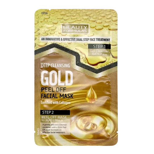 Beauty Formulas Gold Peel Off Facial Mask