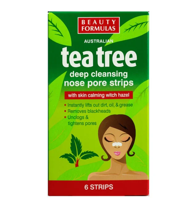 Beauty Formulas Tea Tree Nose Pore Strips Beauty Formulas Tea Tree Nose Pore Strips