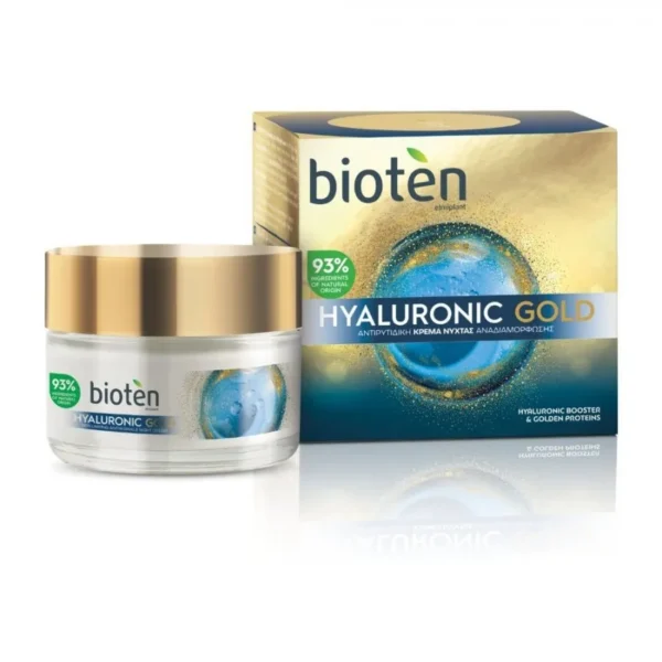 Bioten Night Cream Hyaluronic Gold Bioten Night Cream Hyaluronic Gold