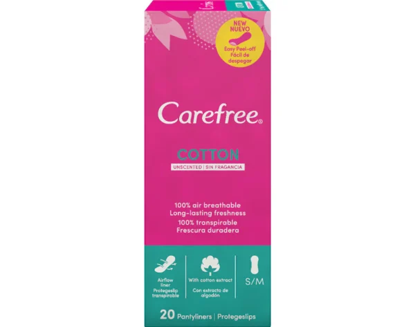 Carefree Pantyliners Transpirable 20 S Carefree Pantyliners Transpirable 20 S