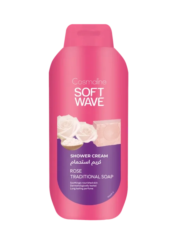 Cosmaline Soft Wave Shower Gel- Rose Traditional Soap Cosmaline Soft Wave Shower Gel- Rose Traditional Soap