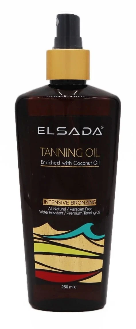 Elsada Tanning Oil With Coconut Oil 250 ML Elsada Tanning Oil With Coconut Oil 250 ML