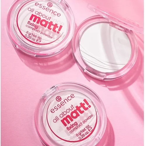 Essence Fixing Compact Powder - Pink
