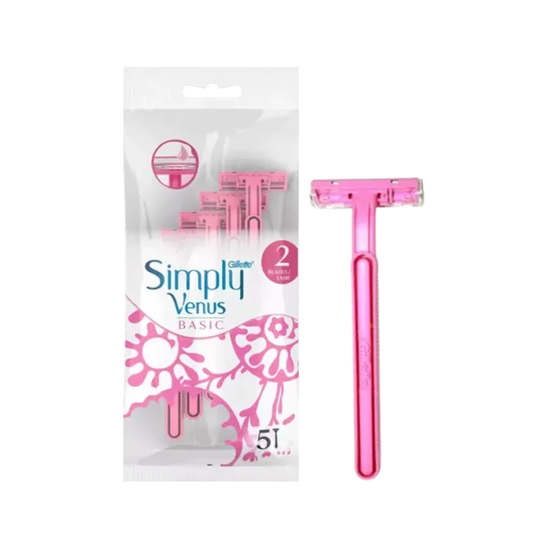 GILETTE Venus Simply 2B 5PSC Pink GILETTE Venus Simply 2B 5PSC Pink