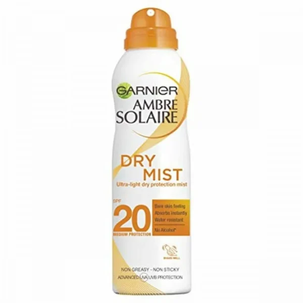Garnier Amber Solaire Dry Mist 20 SPF Garnier Amber Solaire Dry Mist 20 SPF