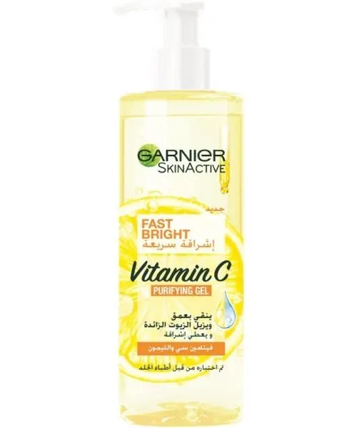 Garnier Gel Wash Fast Bright VIT C 400ML