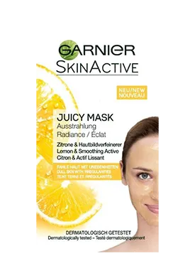 Garnier Lemon Juicy Mask