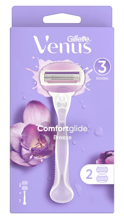 Gillette Venus 3 Blades Comfortglide Breeze Gillette Venus 3 Blades Comfortglide Breeze