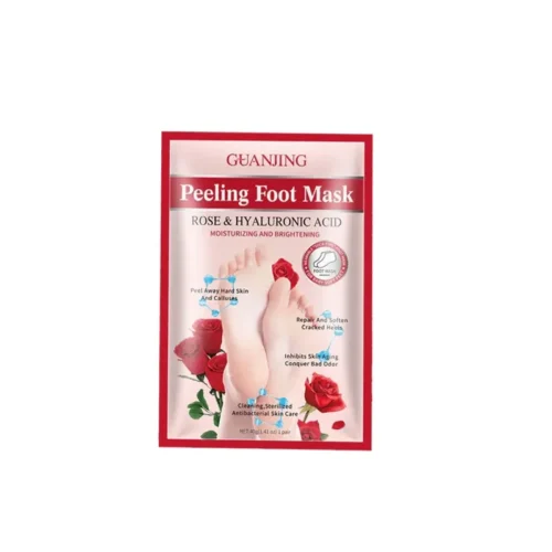 Guanjing Peeling Foot Mask - Rose