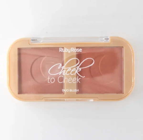 Ruby ROSE Cheek To Cheek Duo Blush - 02 Ruby Rose Cheek To Cheek - Bubblegum