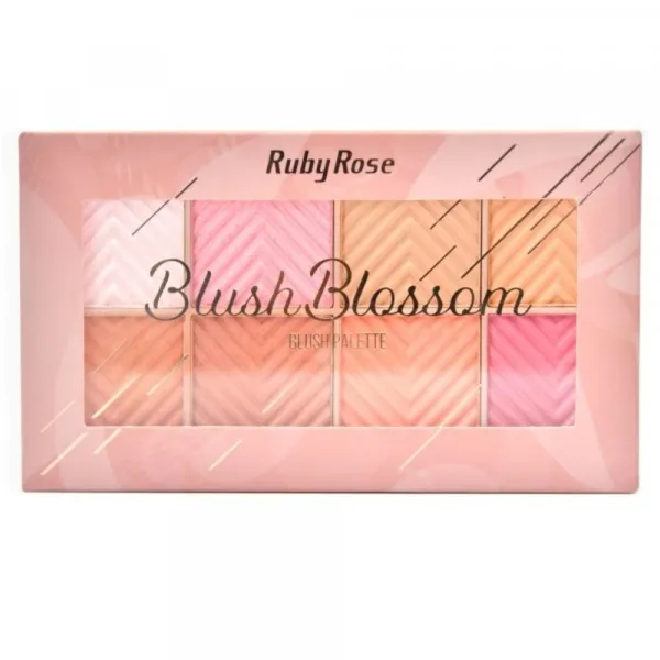 Ruby Rose Blush Palette Ruby Rose Blush Compacto- Mazaic BC 10