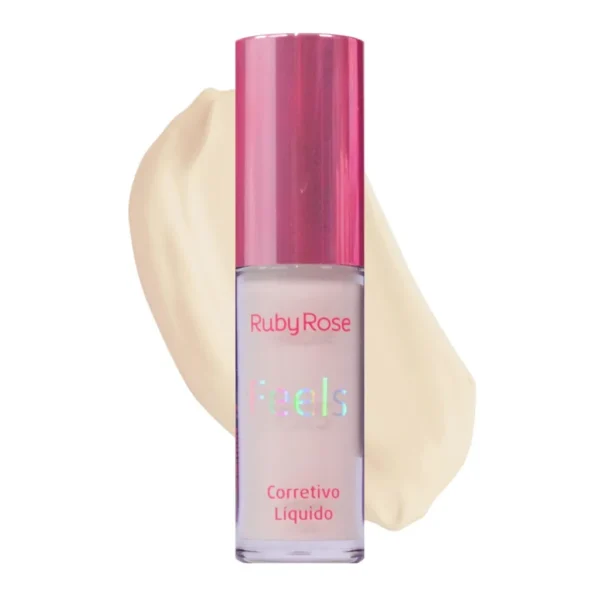 Ruby Rose Feels Concealer - CASTANHA Ruby Rose Feels Base Serum Foundation - 3