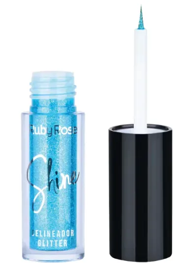 Ruby Rose Glitter Eyeliner - 06 Ruby Rose Glitter Cream