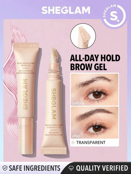 Sheglam Brow GEL Breakdown - Clear Sheglam Brow GEL Breakdown - Clear