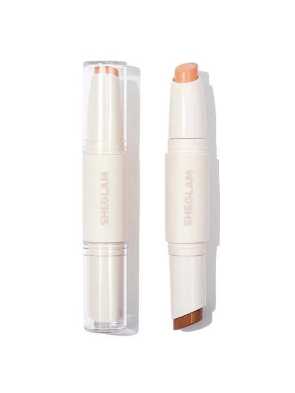 Sheglam Color & Sculpt Stick - NUDE + COCOA Sheglam Cheeky Color JAM - Afternoon Peach