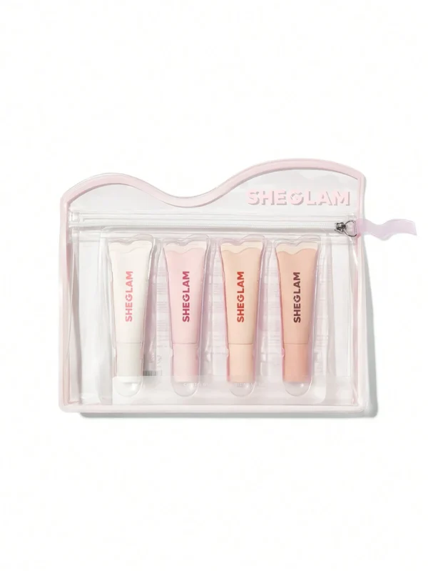 Sheglam Crystal Glaze Moisturizing Lip Set Sheglam Correcting Primer