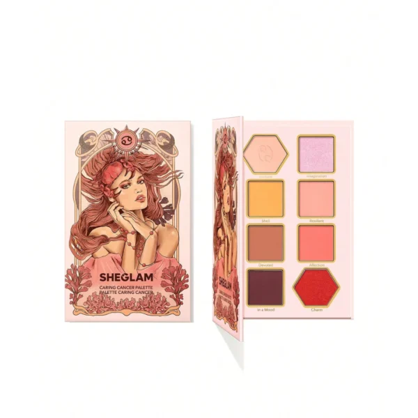 Sheglam Eyeshadow Palette - Caring Cancer Sheglam Eye Brow Feather - Taupe