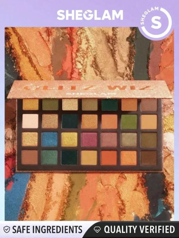Sheglam Glitz wiz eye shadow - BRICK LANE Sheglam Glaze Daze Lip Gloss - Jammy
