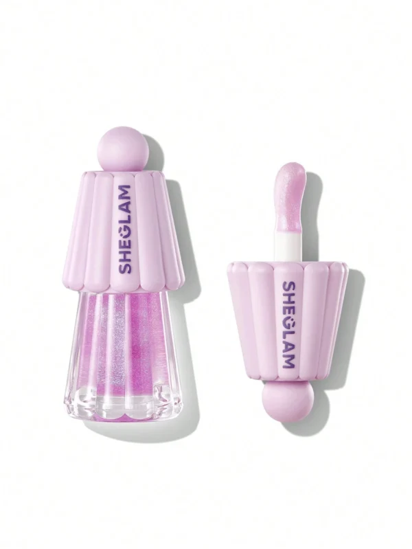 Sheglam Jelly wow Lip Oil - Princess Vibes Sheglam Jazy Jigsaw Eyeshadow Palette - Mauve'ing On
