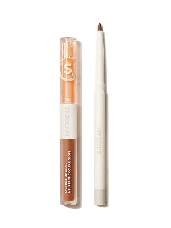 Sheglam Lip Liner & Lip Duo Set - Haute Cocoa Sheglam Lip & Cheek Tint -Cherry Picked