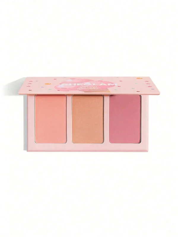 Sheglam Sweet Cheeks Blush Trio - Enamored Sheglam Sunbrust Glow Mixer - Fair Neutral