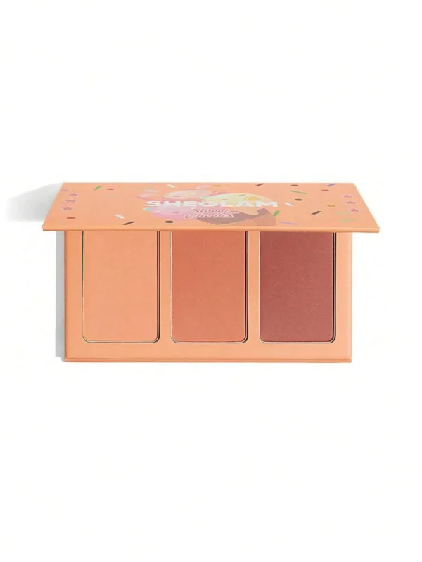 Sheglam Sweet Cheeks Blush Trio - Private Cabana Sheglam Sunbrust Glow Mixer - Pearly White