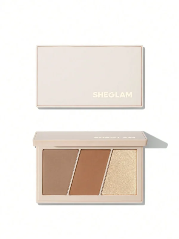 Sheglam Trio Hero Face Palette - Dough