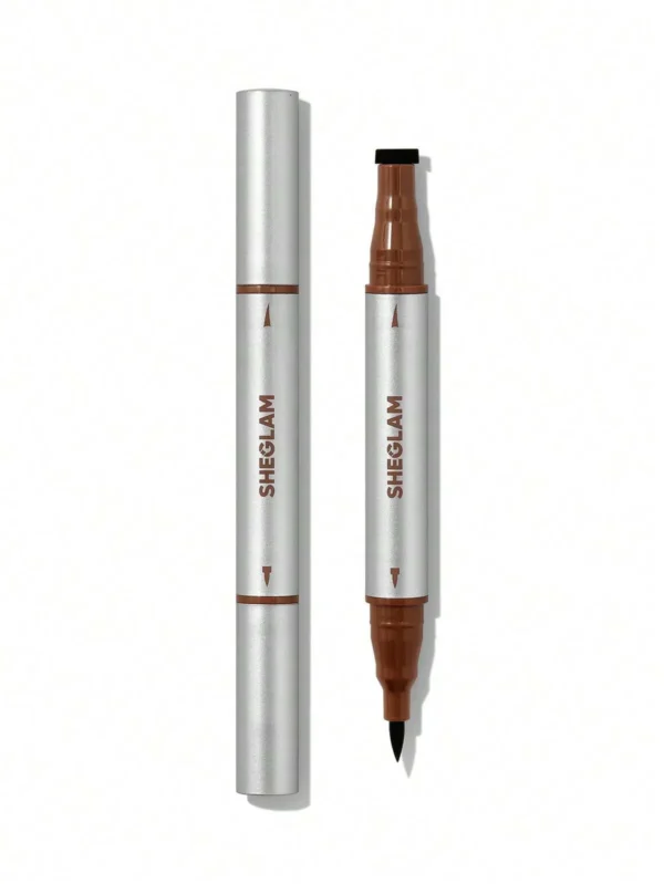 Sheglam Wing It Waterproof Liner Duo- Brown Sheglam Uninterrupted Waterproof Liquid Eyeliner