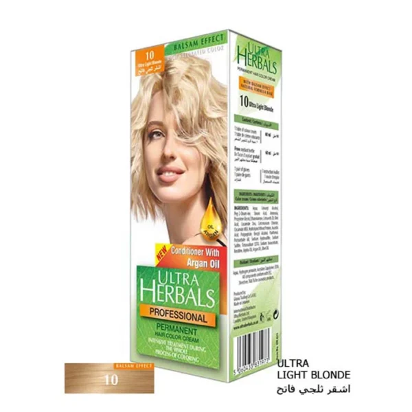 Ultra Herbals Hair Color Cream No 10 Trochic Body Splash - Pure Musk