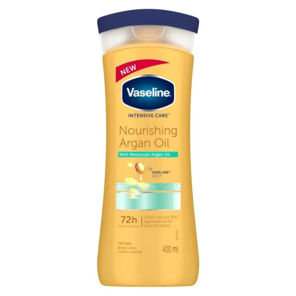 Vaseline Body Lotion 400 ML Argan Oil Vaseline Advanced Repair 400ML