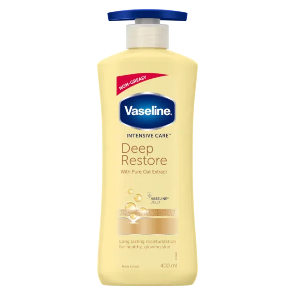 Vaseline Body Lotion 400 ML Deep Restore Vaseline Bar Soap 75G