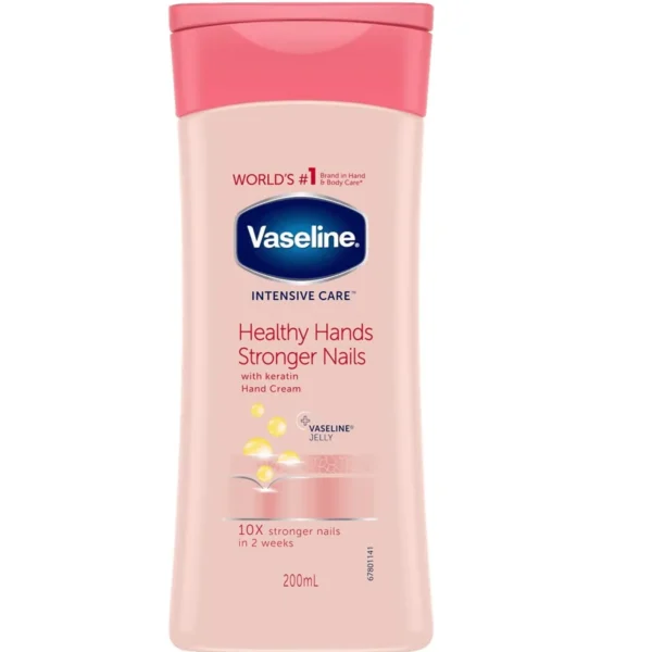 Vaseline Healthy Hands & Stronger Nails 200 ML Vaseline Cocoa Radiant Oil Gel 200 ML
